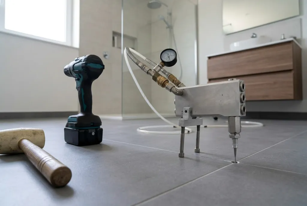 Kitbedrijf Ermelo – holle tegels injecteren