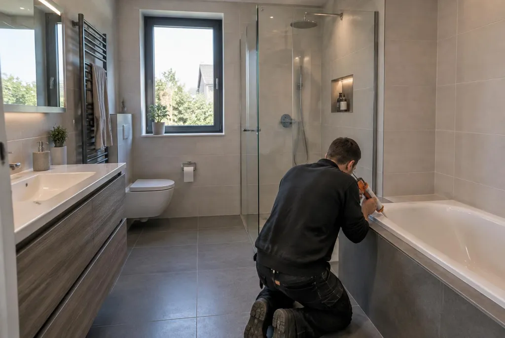 Kitbedrijf Ermelo – badkamer kit vervangen bij de douche
